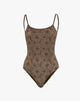 Costume Intero Lurex e Pizzo