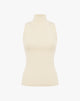 Top in maglia a collo alto