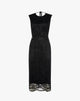 Sleeveless Lace Midi Dress
