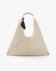 Sac Bag Iconica con Manico Rigido Panna