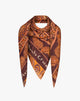 Foulard con Fantasia Cachemire Bordeaux