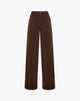 Jeans Wide Leg Brown Wash