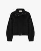 Short Black Cloth Jacket