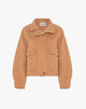 Short Camel Cloth Jacket
