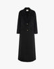 Cappotto Lungo Monopetto Nero