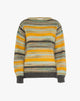 Maglione a Righe Multicolore Carta da Zucchero