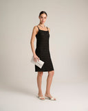 Long Lurex Knit Dress