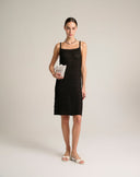 Long Lurex Knit Dress
