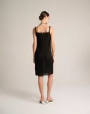 Long Lurex Knit Dress