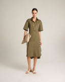 Short Poplin Dress