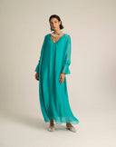 Fluid Viscose Midi Dress