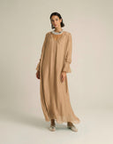 Flowing Viscose Midi Dress