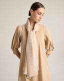 Romantic Poplin Mini Dress