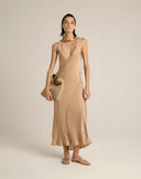 Maxi Dress with Cut-Out Detail
