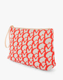 Pochette Flat in Canvas con Monogram MG