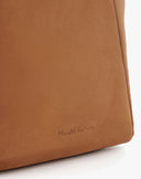 Borsa Mini Tote Bag Daily in Tessuto Scamosciato – Marrone Cammello