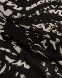 Foulard con Stampa Calligrafica All-Over