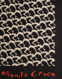 Foulard in Cotone e Seta con Stampa Monogram