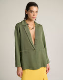 Blazer Monopetto Fluido Destrutturato