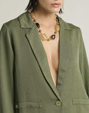 Blazer Monopetto Fluido Destrutturato