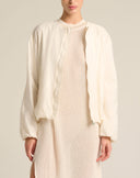 Bomber con Ricamo