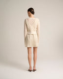 Cardigan in Cotone Lavorato