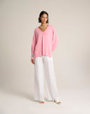 Maglia Fluida con Scollo Ampio