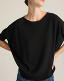 Maglia Fluida con Maniche a Pipistrello