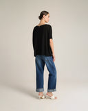 Maglia Fluida con Maniche a Pipistrello