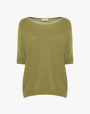 Maglia Fluida con Maniche a Pipistrello