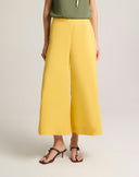 Pantalone Culotte Fluido a Gamba Larga