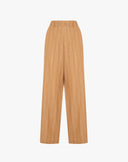 Pantalone Gessato Wide Leg