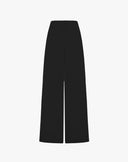 Pantalone Palazzo Wide Leg con Maxi Pieghe