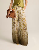 Pantalone Palazzo con Stampa