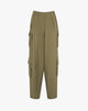 Pantalone Cargo Fluido con Nastri