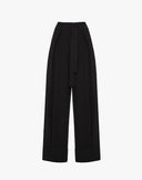 Pantalone Wide Leg con Cintura Annodata