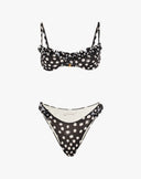 Bikini Triangolo Stampa Pois