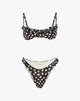 Bikini Triangolo Stampa Pois