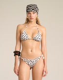 Bikini Triangolo Stampa Pois
