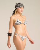 Bikini Triangolo Stampa Pois