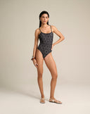 Costume Intero Lurex e Pizzo