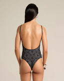 Costume Intero Lurex e Pizzo