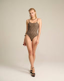 Costume Intero Lurex e Pizzo