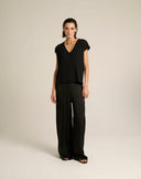 Top Fluido con Drappeggio