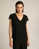Top Fluido con Drappeggio