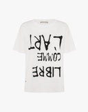 T-Shirt Slogan in Cotone Premium