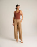 Top Fluido con Scollo a V