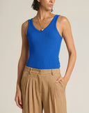 Top Fluido con Scollo a V
