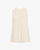 Top Halter Effetto Stropicciato