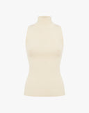 Top in maglia a collo alto